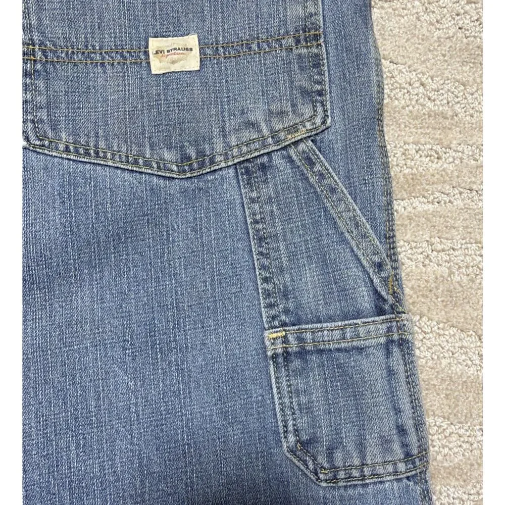 Levis Strauss Signature Carpenter Jeans Mens 48 x 30 painter utility workwear